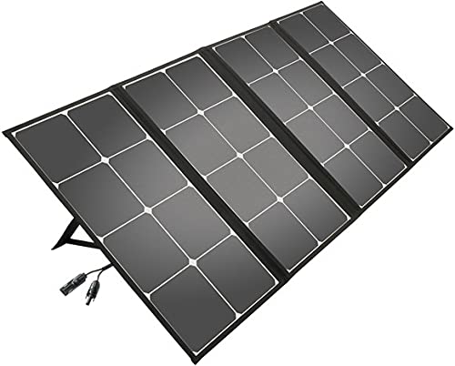 Litionite Arun 120W Panel Solar Plegable y portátil con Soporte Inclinado - Conexión DC -...