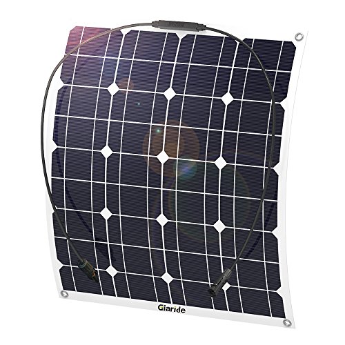 GIARIDE 50W 18V 12V Solar Panel Monocristalino Célula Placa Solar Flexible Fotovoltaico Módulo...